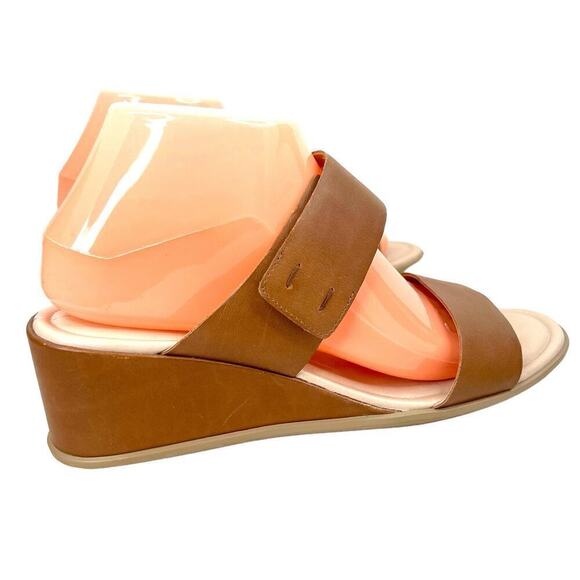 ECCO Shape 35 Wedge Sandal in Camel or Tan Brown Women's Size 8 - Picture 7 of 10